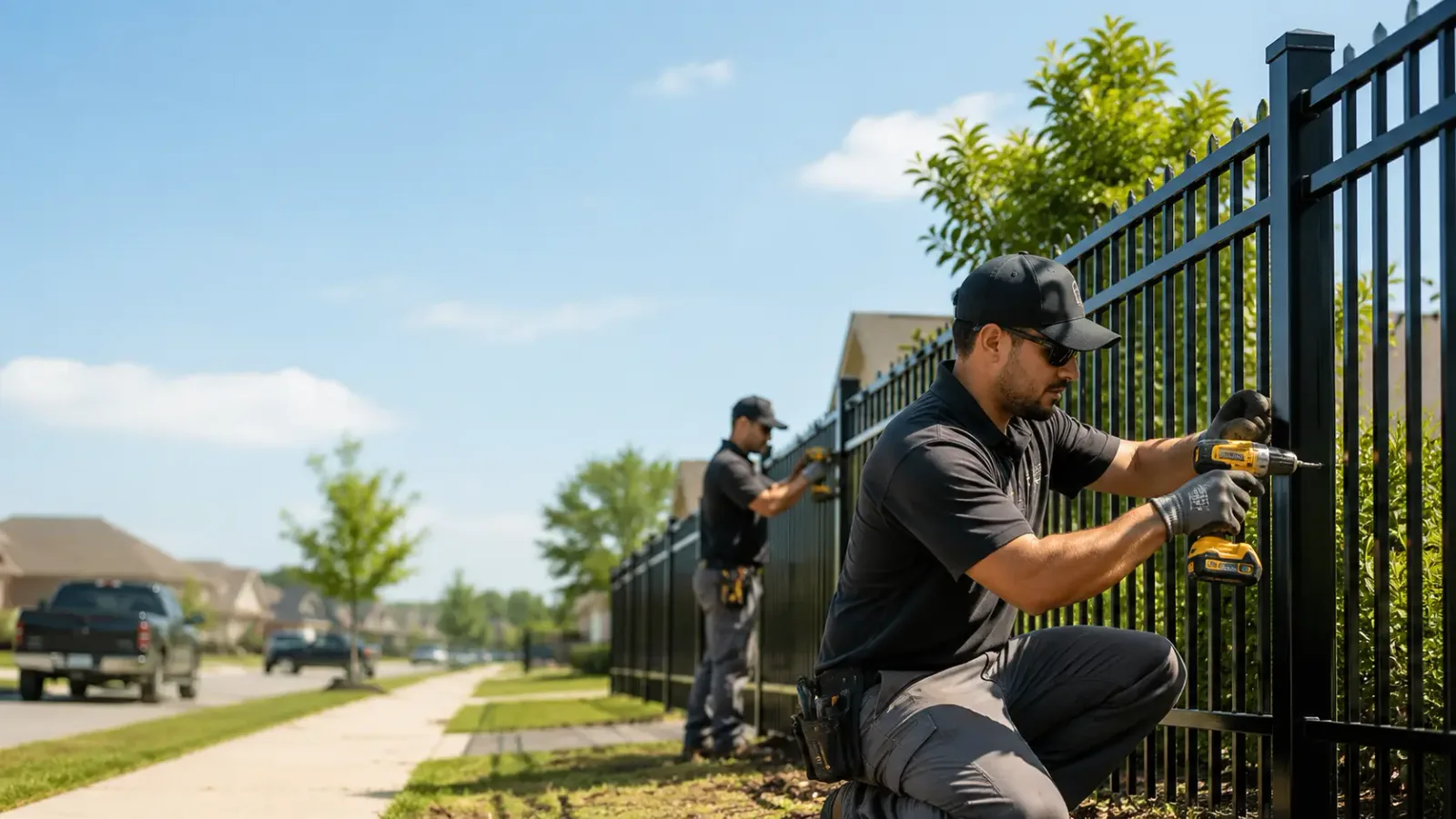 Metal Fence Installation in Parchman, MS